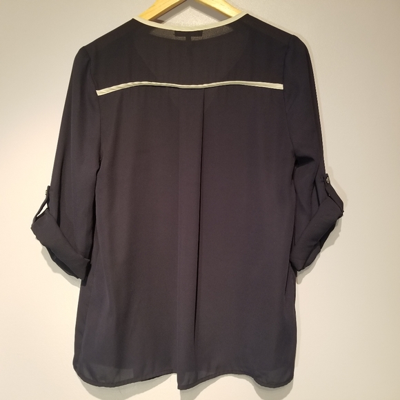 🍂 Faith and Joy Navy Tunic - Picture 2 of 5